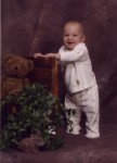 Another Olan Mills pic.  I was going for that "Uncle Fester" look in this one.