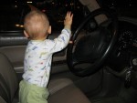 Forget sailing...I like driving.  I'm waving at mom and dad as I drive away in mom's SUV (gas hogs..don't they care about the environment?)